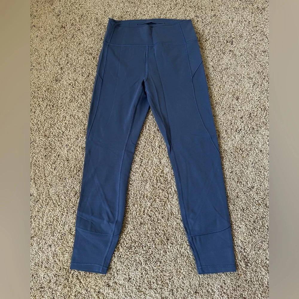 Lululemon Blue leggings - Picture 1 of 6